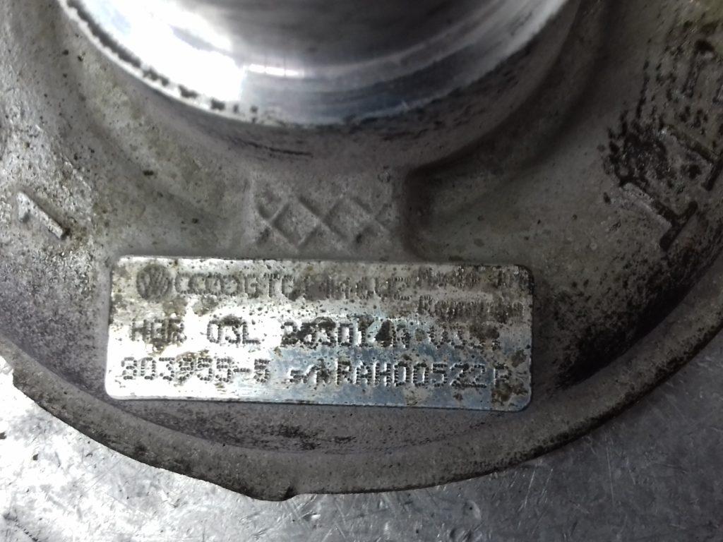 Volkswagen Amarok, амарок, ремонт турбины, 803955-0005